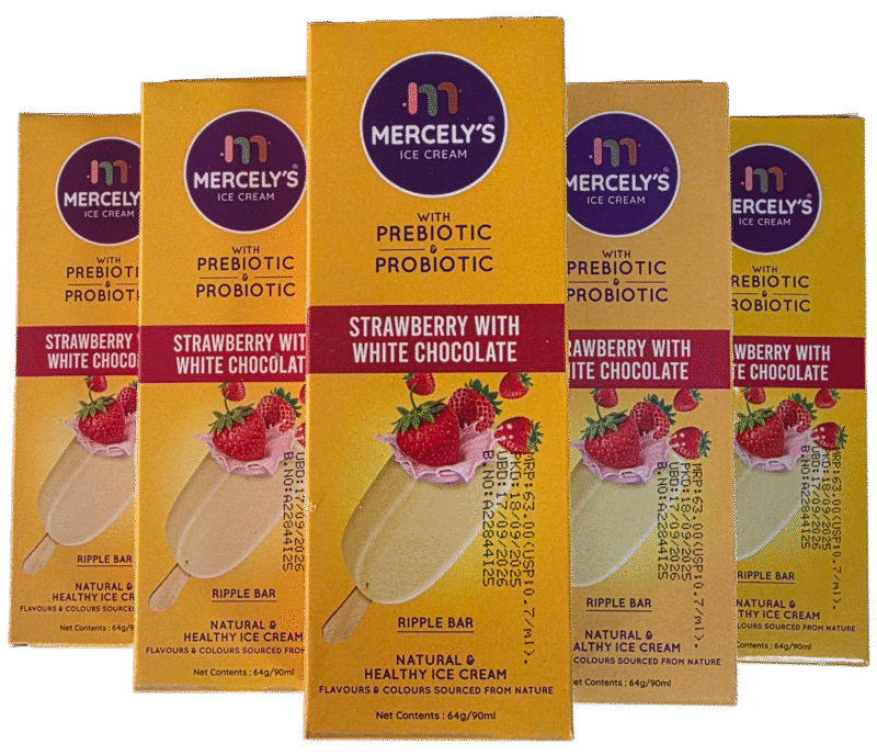 Ripple Bar - White Chocolate with Strawberry (12 Nos)