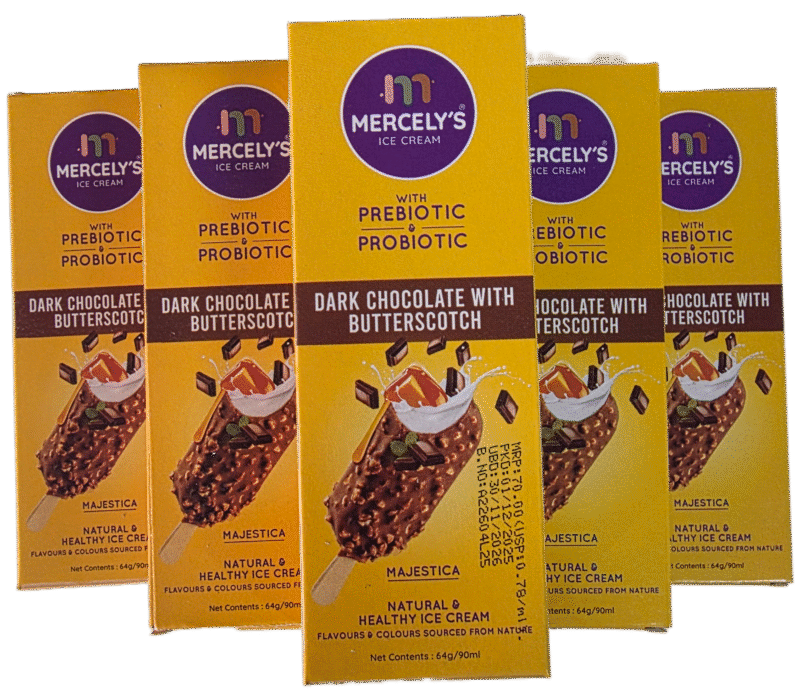 Majestica Bar - Dark Chocolate with Butterscotch (12 Nos)