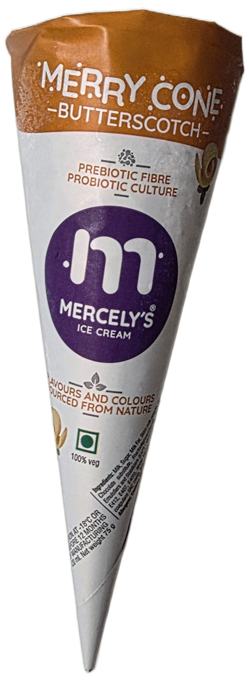 Merrycone Butter Scotch (1 Nos)