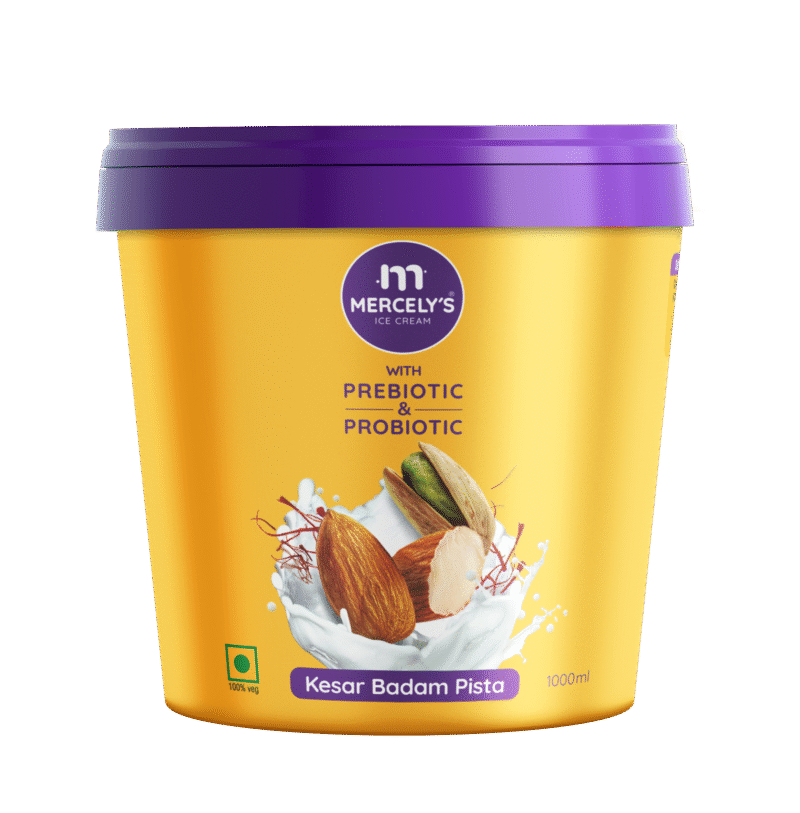 Tub Kesar Badam Pista - 1 Ltr