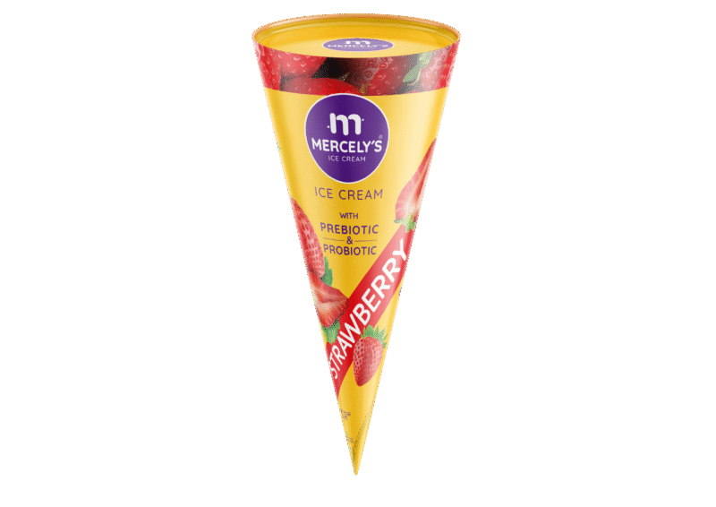 Fruit Filled Cone Strawberry (1 Nos)